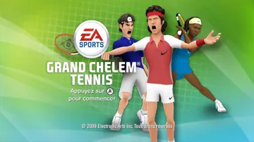 Grand Slam Tennis screen shot title